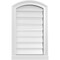 Ekena Millwork Arch Top Surface Mount PVC Gable Vent w/ 2"W x 2"P Brickmould Sill Frame, 16"W x 24"H GVPAR16X2403SN - alternate 1